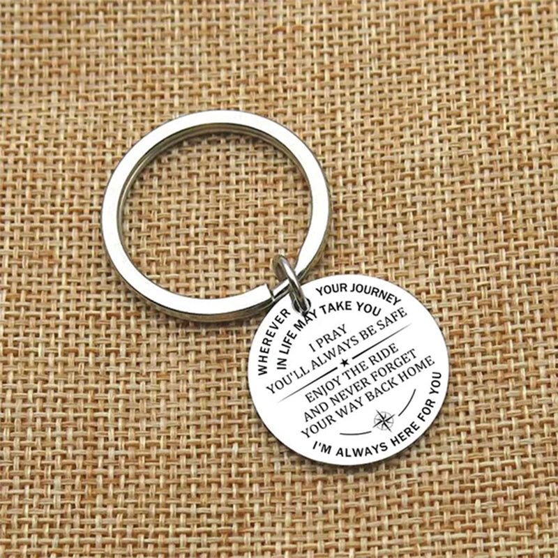 I Pray You'll Always Be Safe Keychain