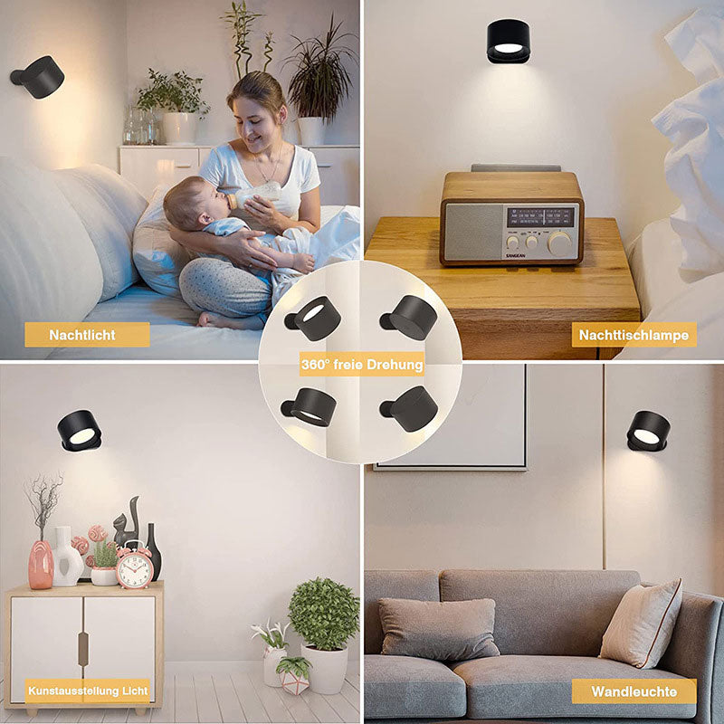 USB Rechargeable Wall Light