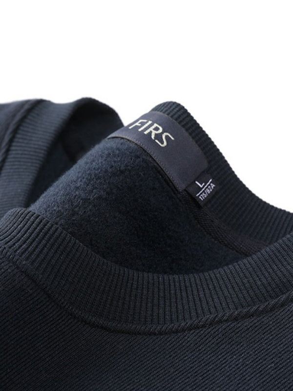 Solid Color Thickened Long Sleeve Top