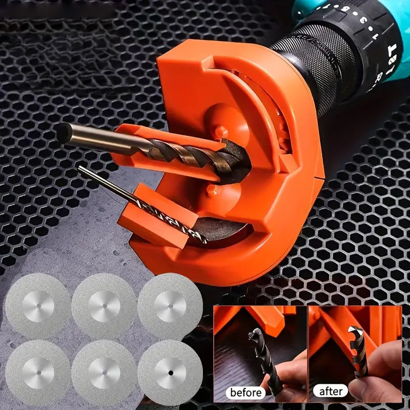 Portable Power Drill Bit Grinding Sharpener