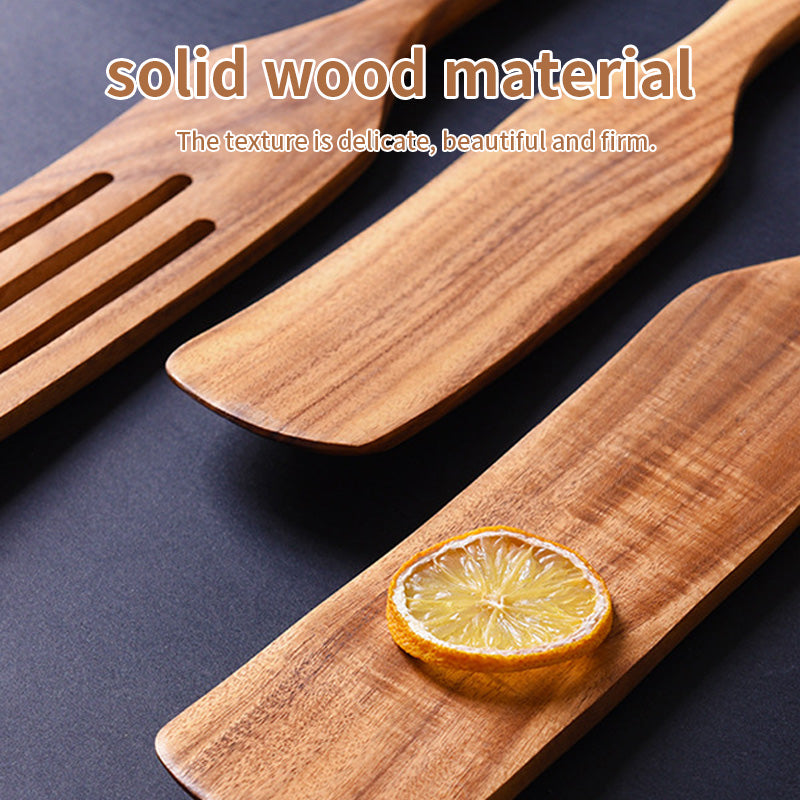 Cooking wooden spatula