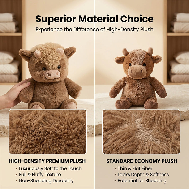 Highland Cow Plush Toy