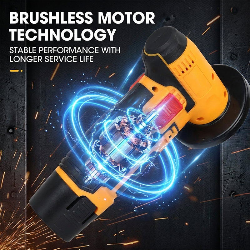 12V Brushless Mini Angle Grinder Kit
