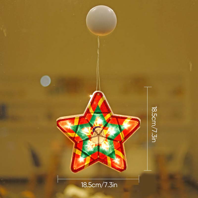 Christmas Window Suction Cup Lights