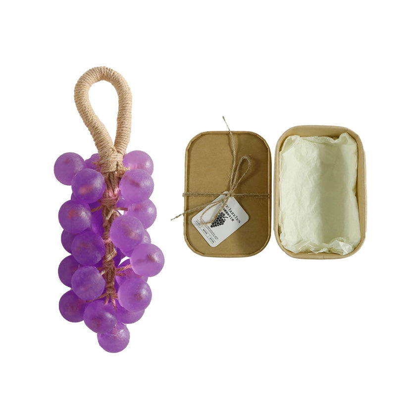 Handmade Grape-Shaped Soap