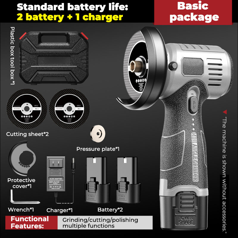 Household mini angle grinder