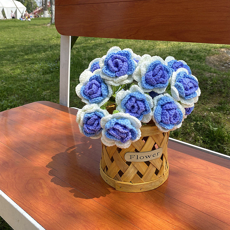 Crochet Flowers Bouquet