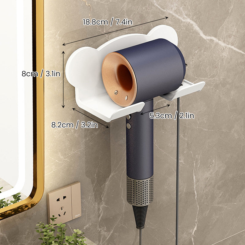 Bathroom Hair Dryer Holder