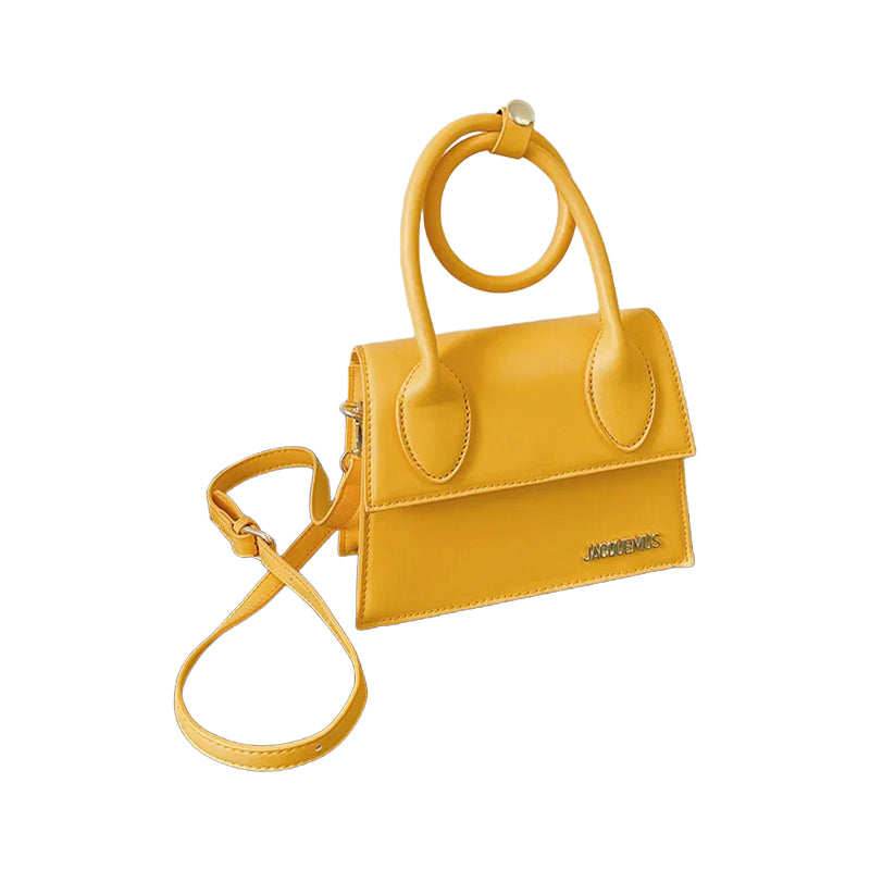 Stylized Flap Handbag