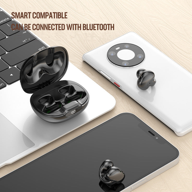 Bone Conduction Clip-Ear Bluetooth Headphones