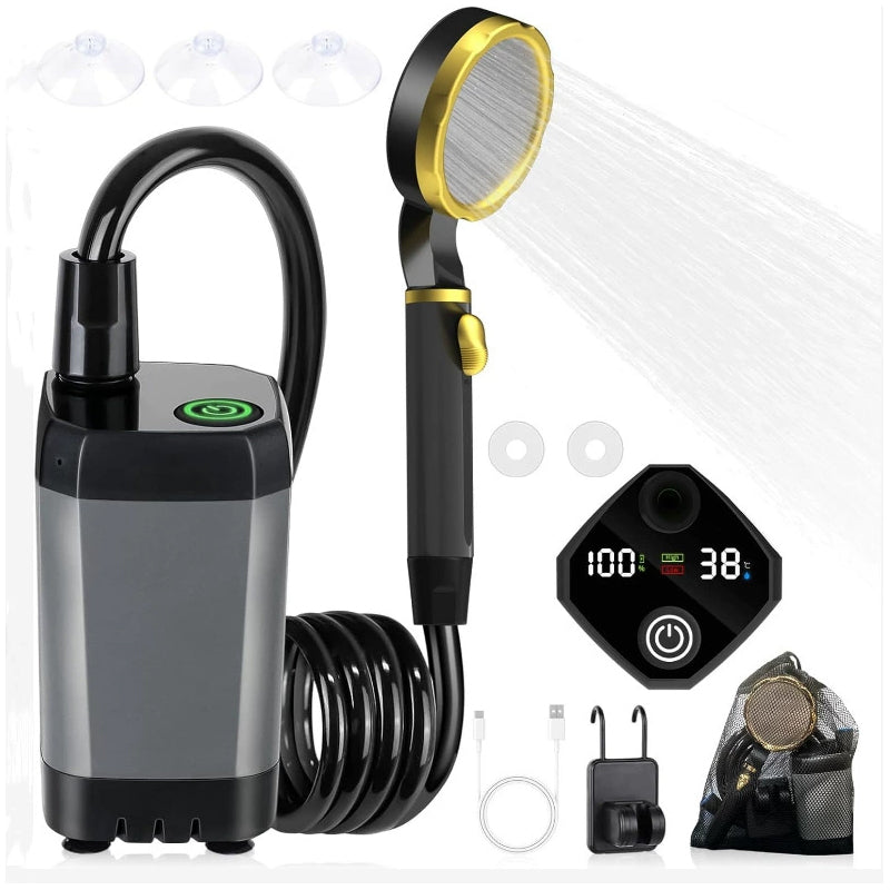 Portable Rechargeable Outdoor Camping Shower Pump