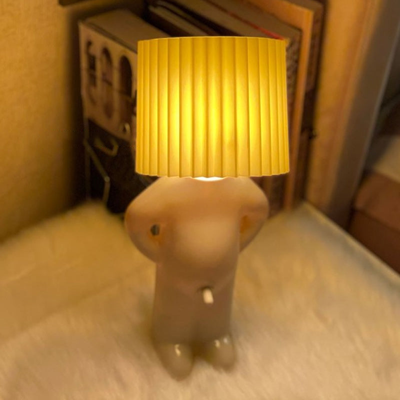 A Little Shy Man Creative Lamp