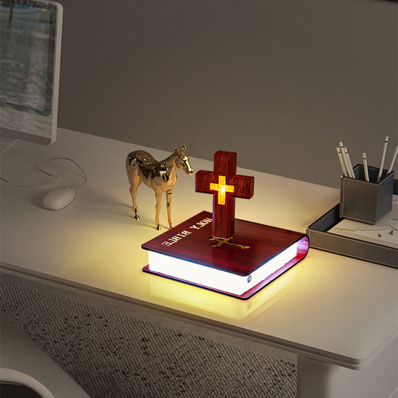 Magnetic Levitating Lamp Floating Cross