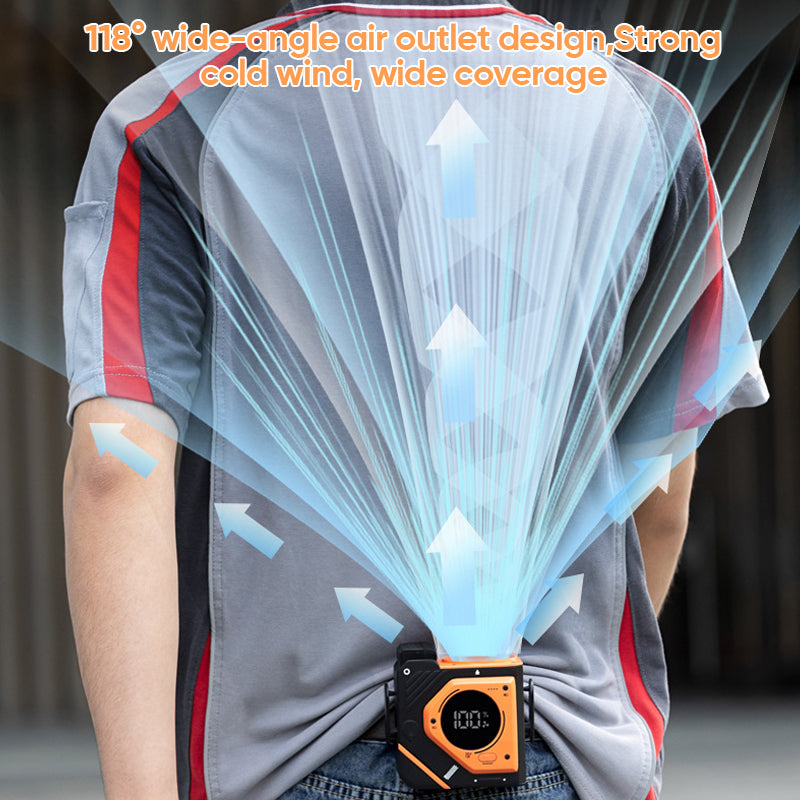 Multifunctional Outdoor Portable Waist Clip Fan