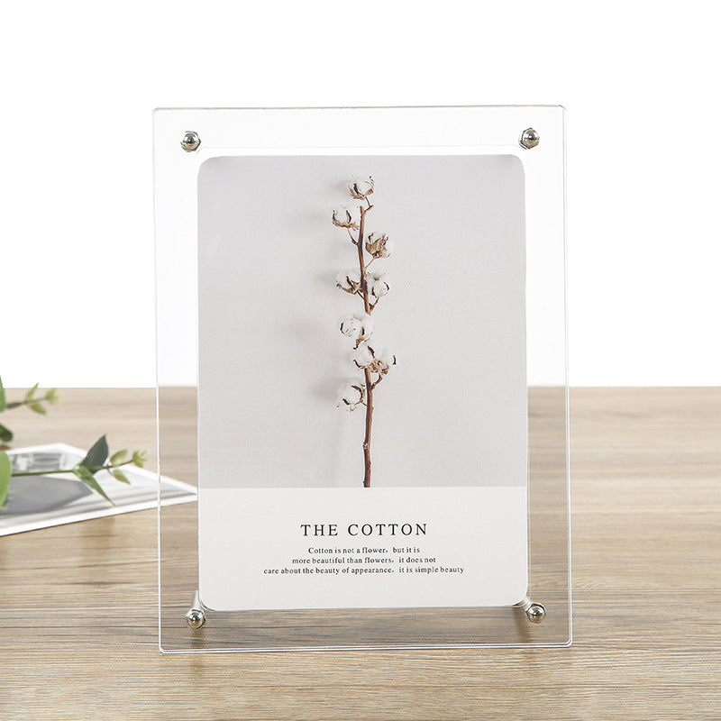 High Clear Acrylic DIY Dried Flower Frame