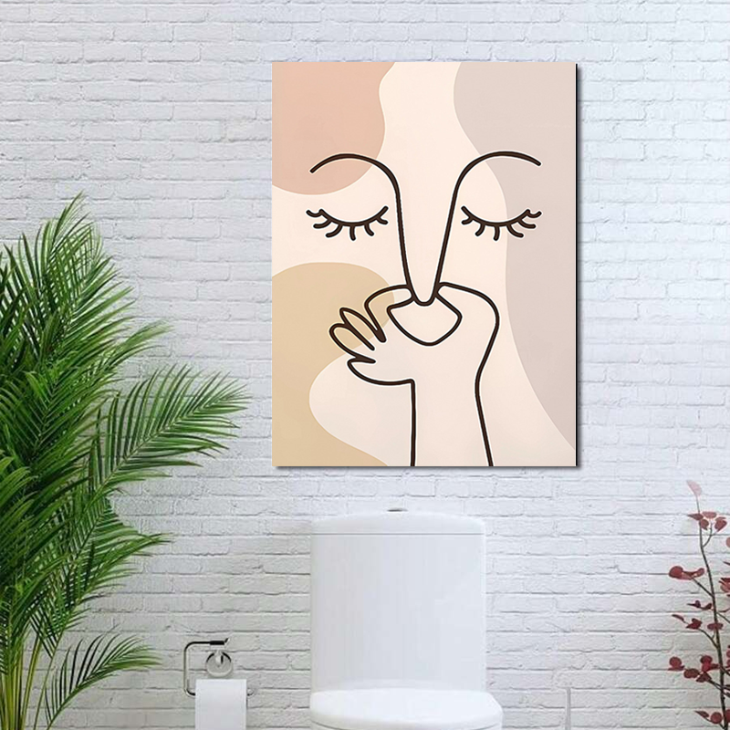 Pinching Nose Wall Sticker