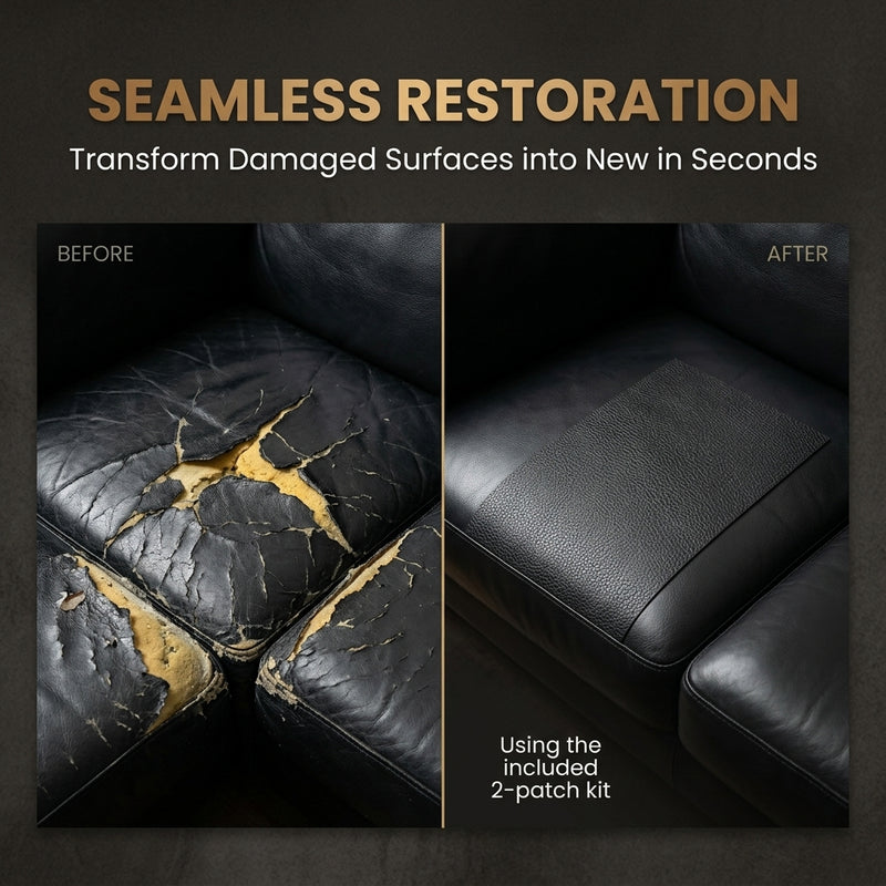 Self-Adhesive PU Leather Repair Patch Kit