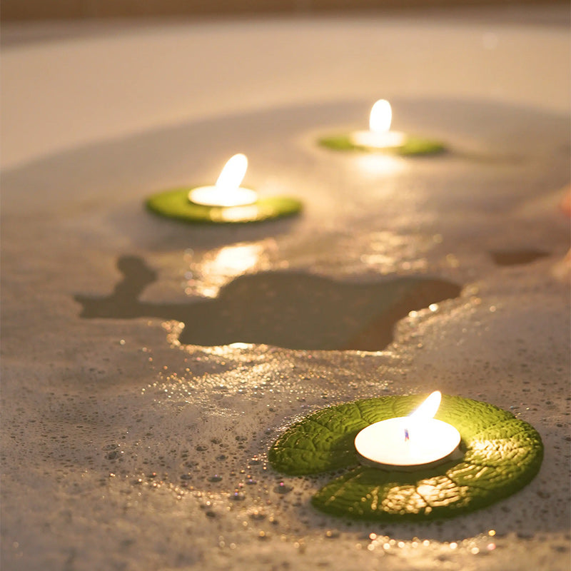Wine Lily and CandleLily Bath Wine Holder