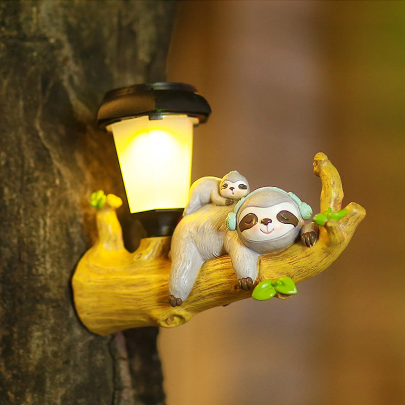 Squirrel Sloth Hanging Lamp