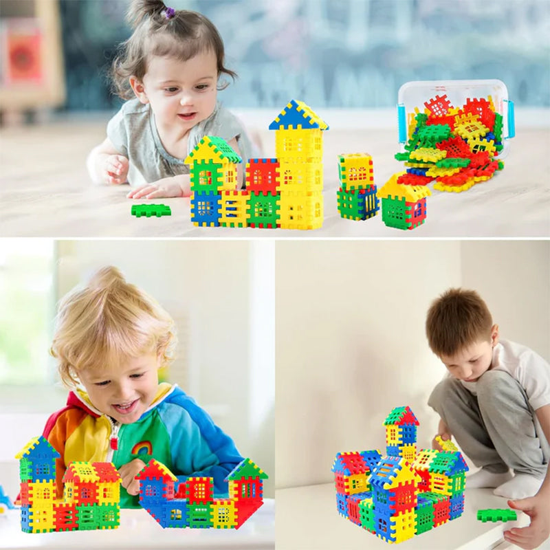 Waffle Interlocking Building Blocks