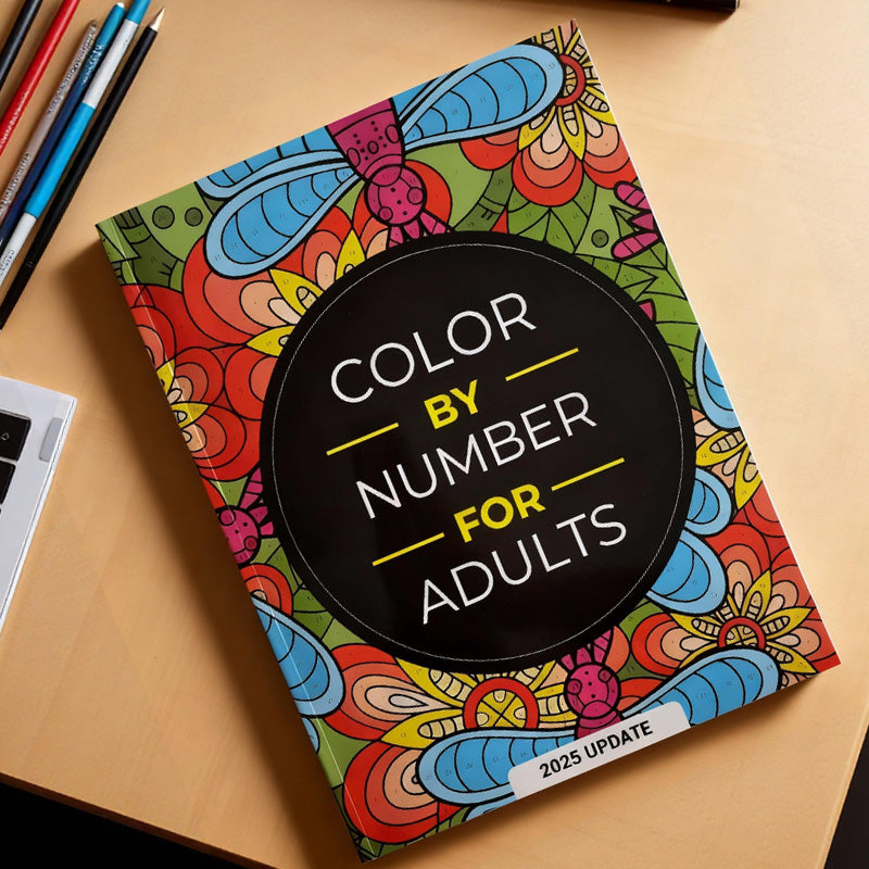 Color By Number For Adult Relaxation