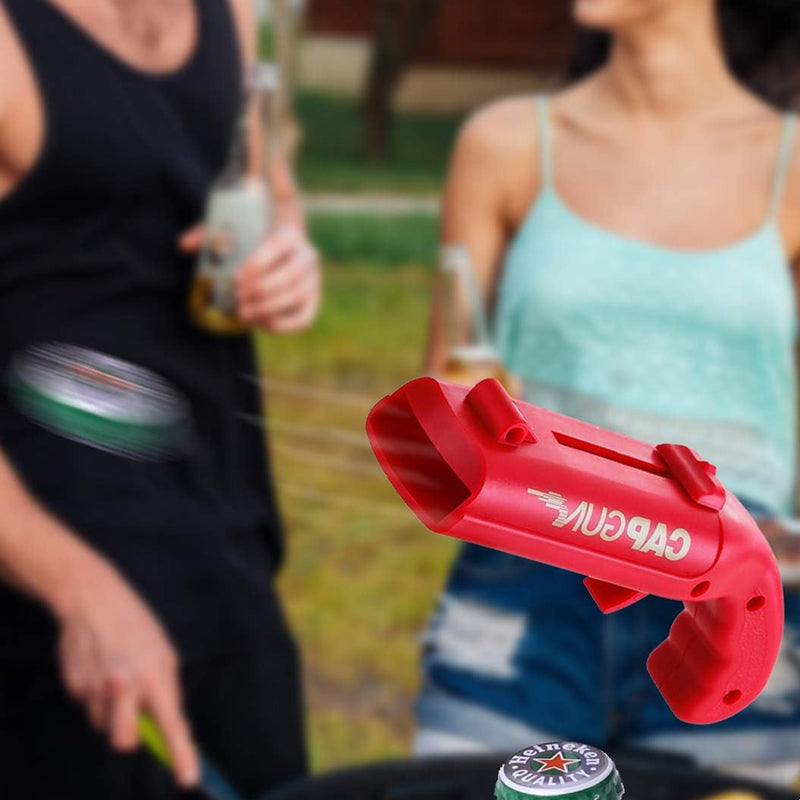 Ejector bottle opener