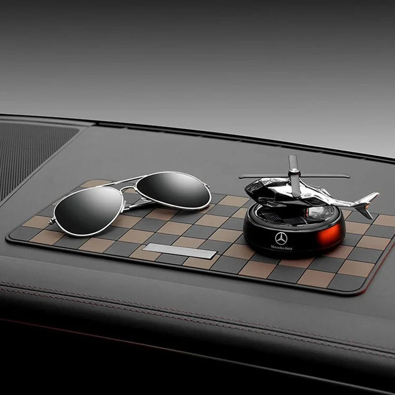 Car High-grade Checkered Non-slip Mat