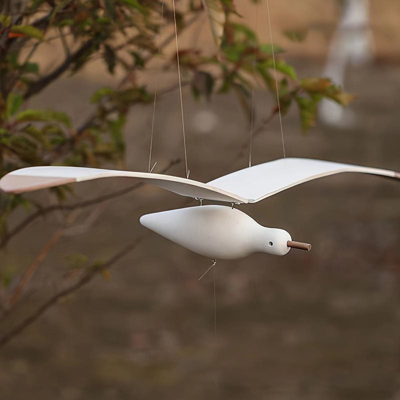 Flying Seagull Healing Ornament