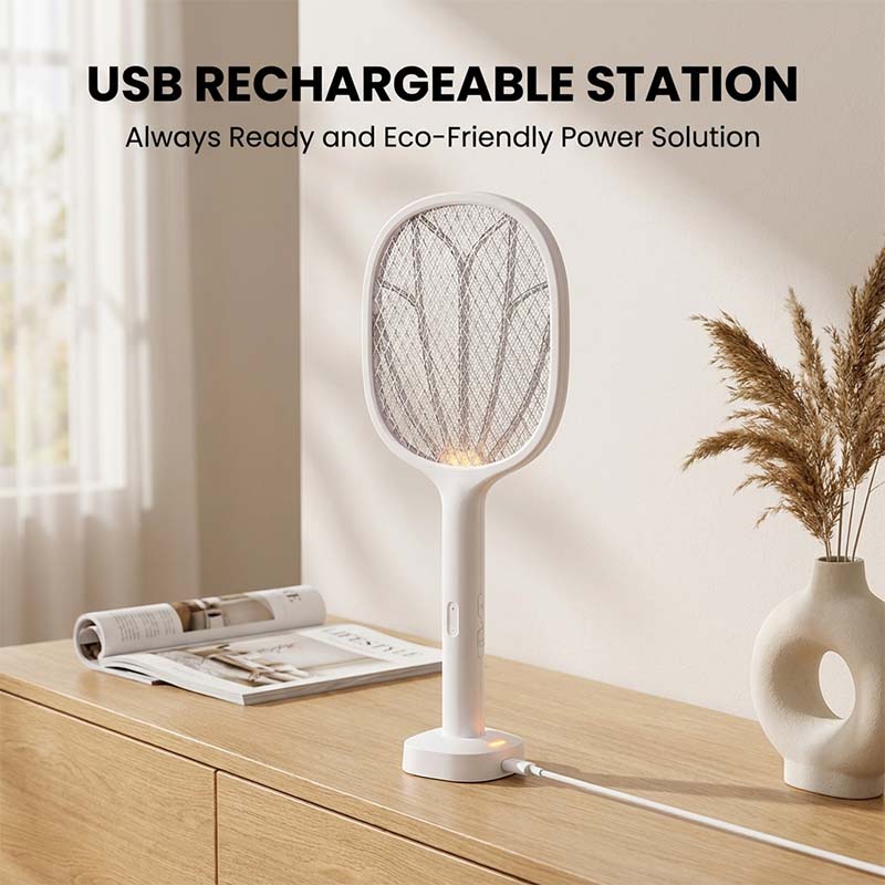 Rechargeable powerful mosquito swatter