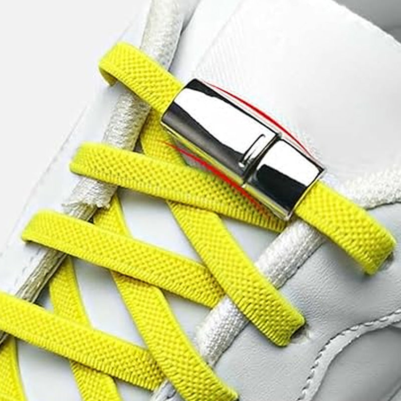 Lazy people's no-tie shoelaces