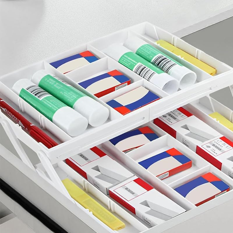 Multi-Level Drawer Organizer Expandable