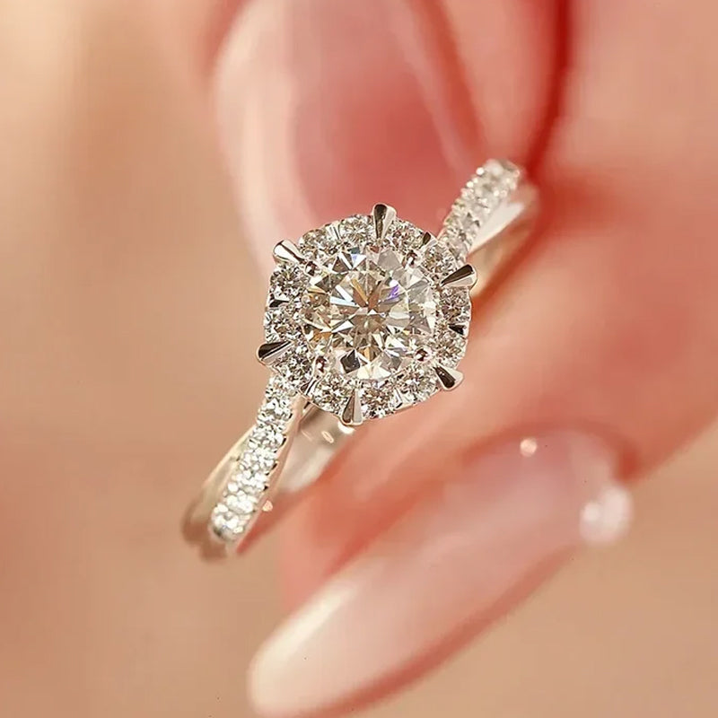Moissanite from the Stars Ring