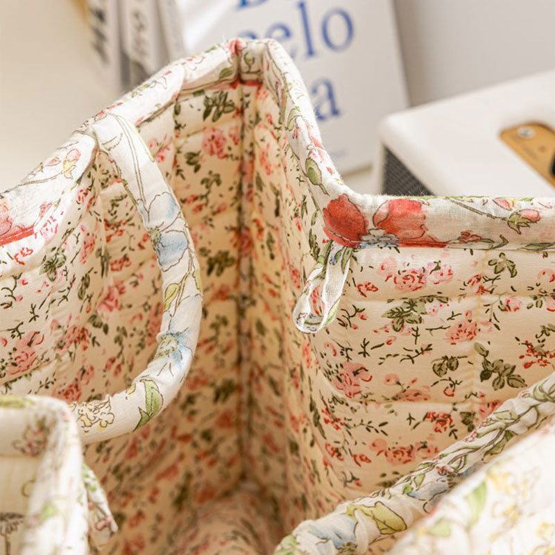Boho Fabric Storage Basket