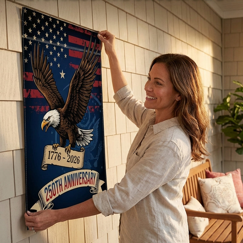 250th Anniversary Double-Sided Garden Flag