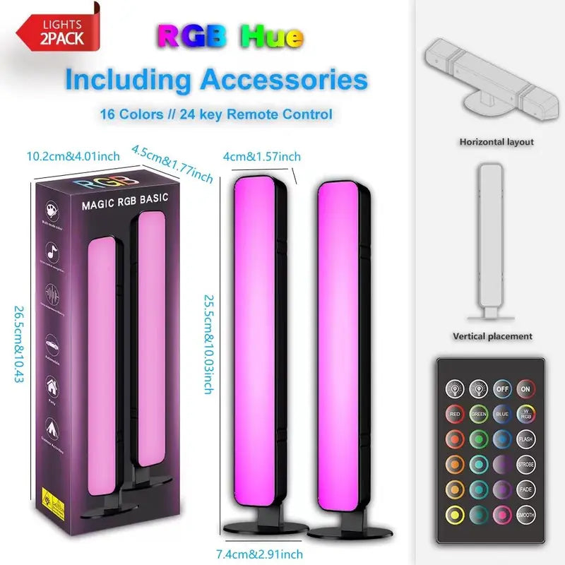 USB Music Sync RGB Ambient Table Lamp