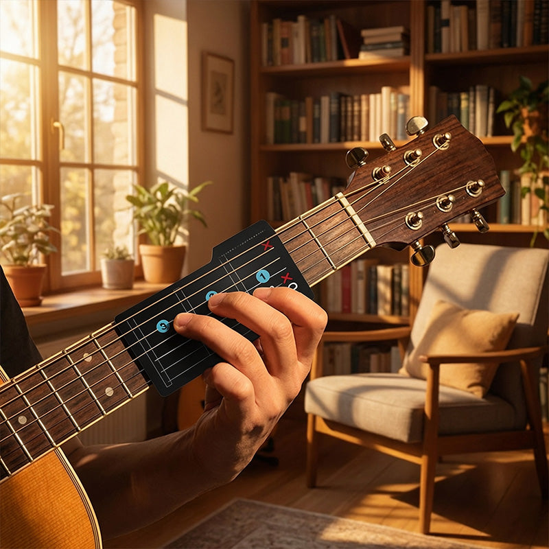 Guitar Chord Learning Cards for Beginners