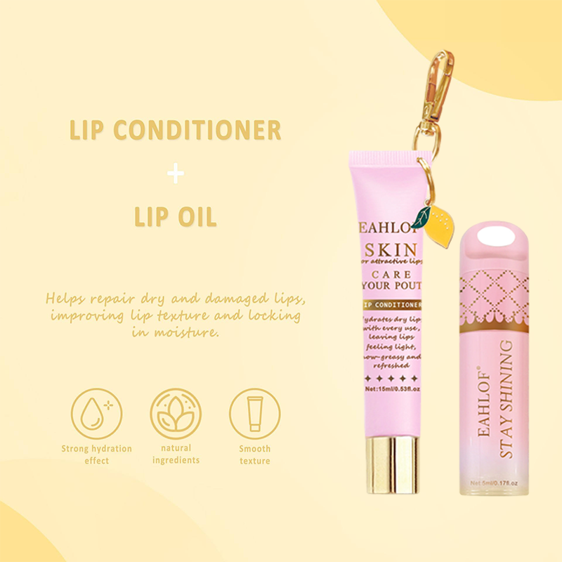 Multi-Flavor Lip Oil Care Set