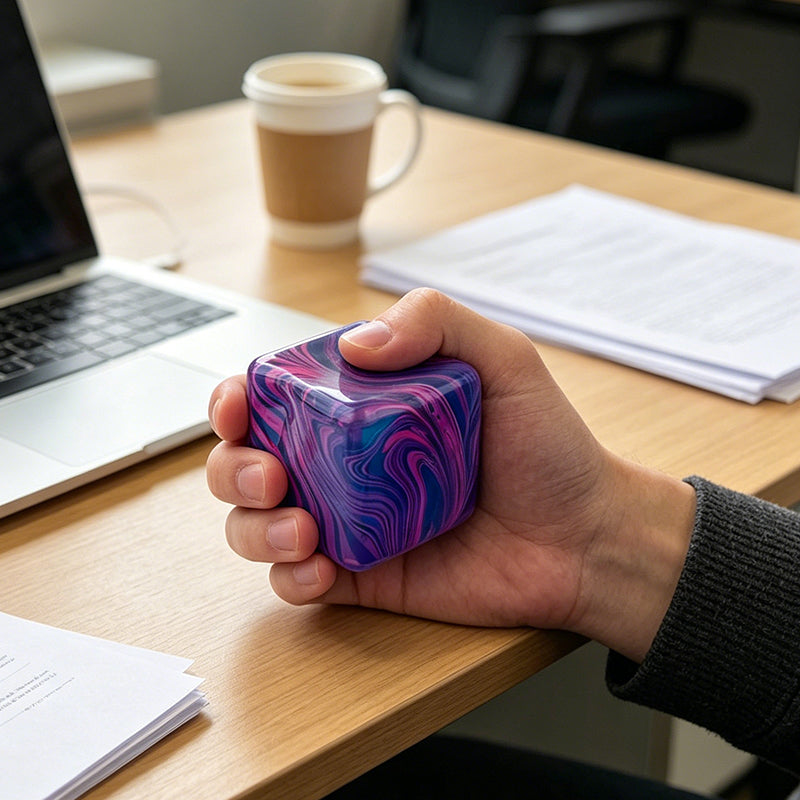 Ice Cube Squeeze Stress Ball