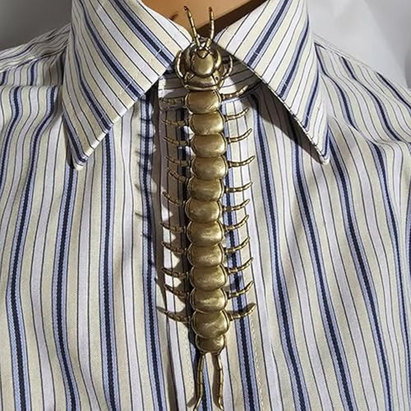 Bold Centipede Shirt Clip