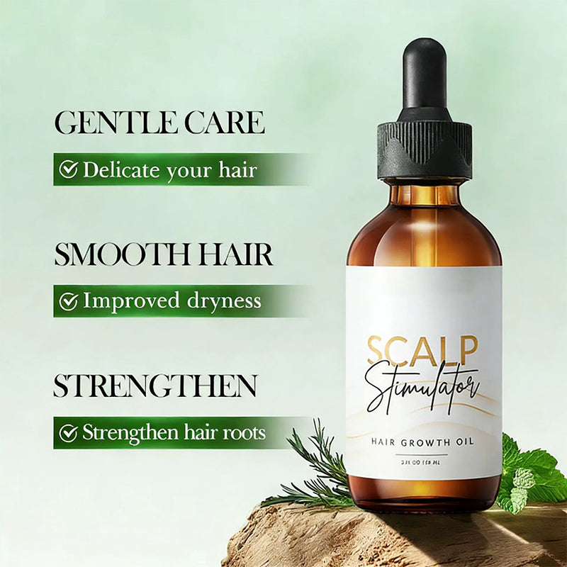 Scalp Stimulator Hair Growth Oil