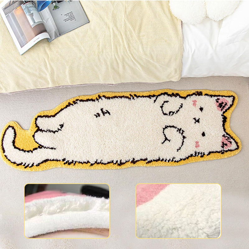 Cartoon Cat Bedroom Carpet