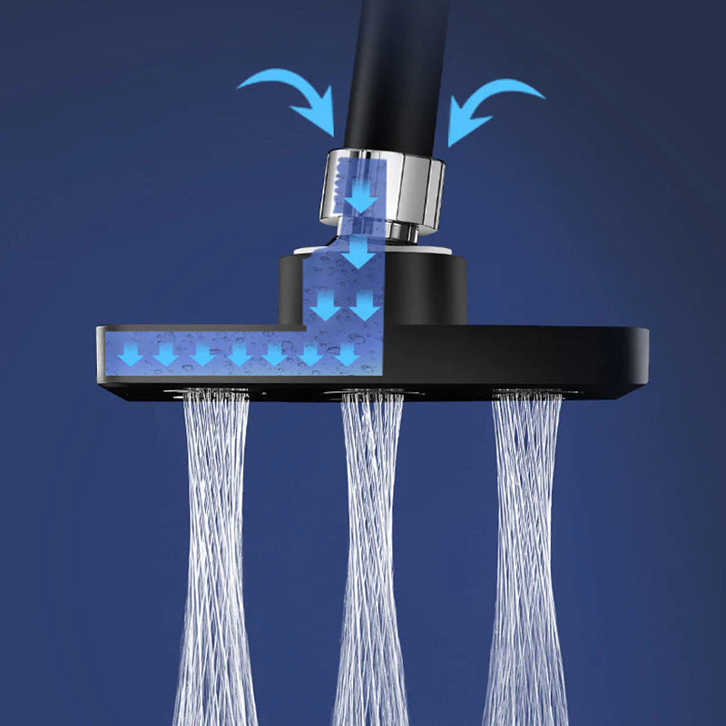 360 Adjustable Square Shower Head