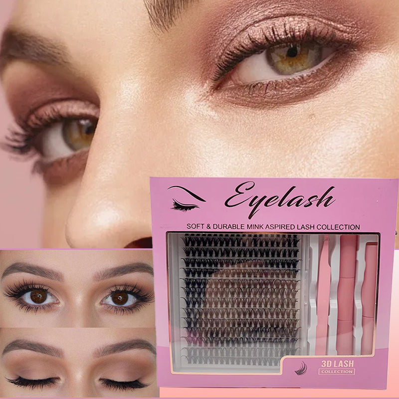 Thick false eyelashes