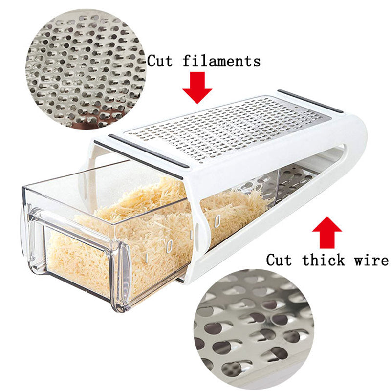 Multifunctional Double-Sided Kitchen Cheese Vegetable Butter Grater