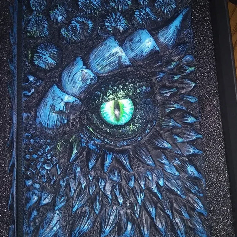 3D Dragon's Secrets Journal Notebook