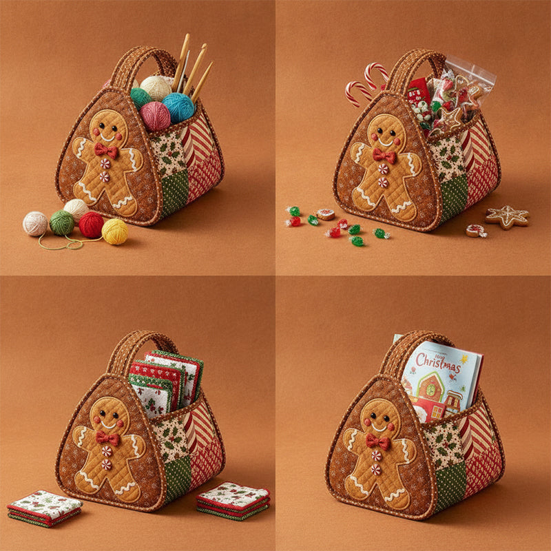 Christmas DIY Quilted Handbag