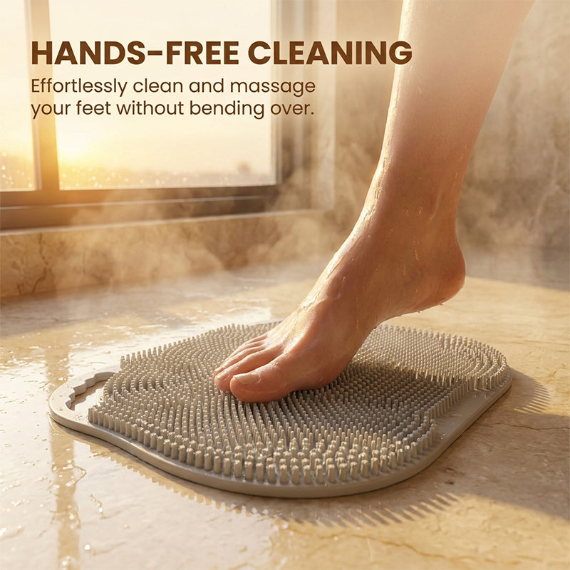 Shower Foot Scrubber Mat