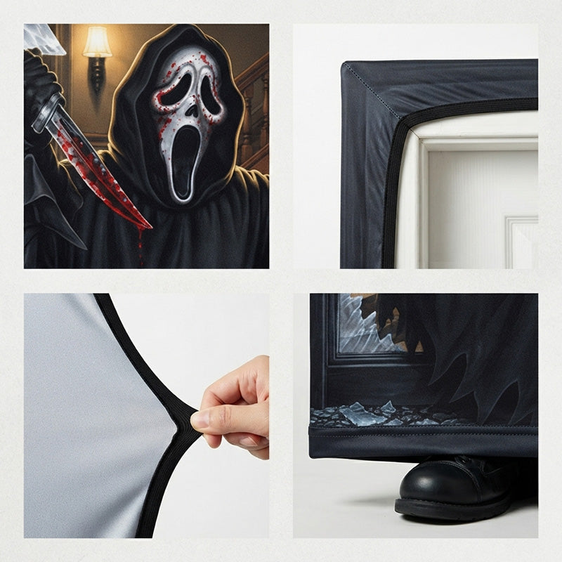 Halloween Elastic Door Cover