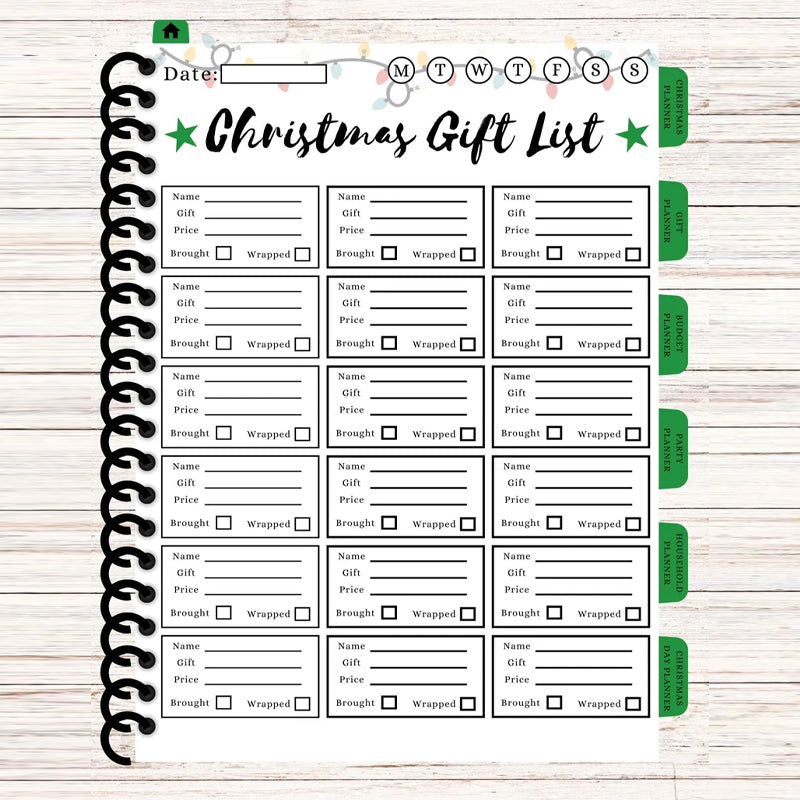 Christmas Printable 35-page Planner