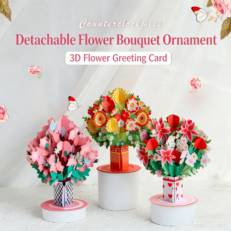 Paper Love 3D Cherry Blossom Flower Bouquet